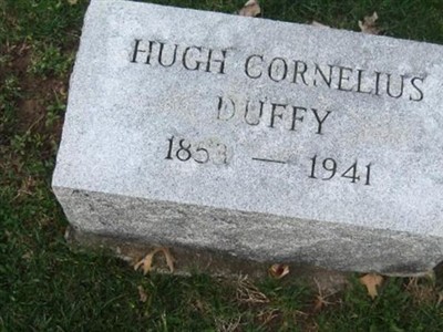 Hugh Cornelius Duffy on Sysoon