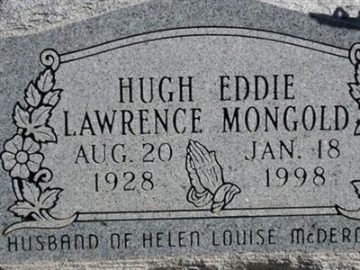 Hugh "Eddie" Lawrence Mongold on Sysoon