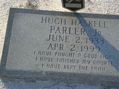 Hugh Haskell Parler, Jr on Sysoon