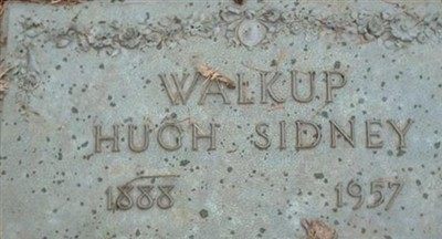 Hugh Sidney Walkup on Sysoon
