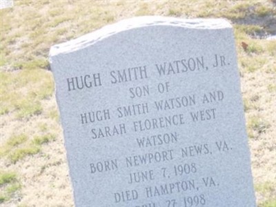 Hugh Smith Watson, Jr on Sysoon