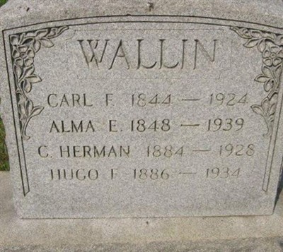 Hugo F. Wallin on Sysoon