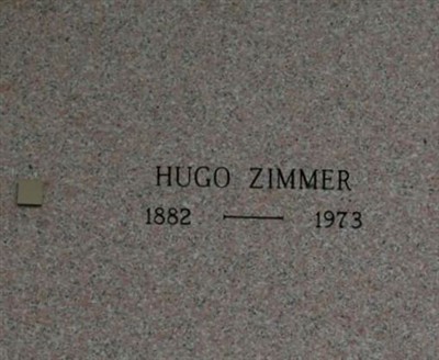 Hugo Zimmer on Sysoon