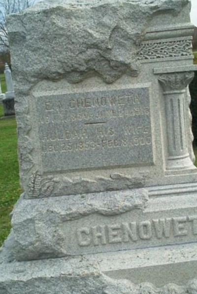Huldah Chenoweth on Sysoon