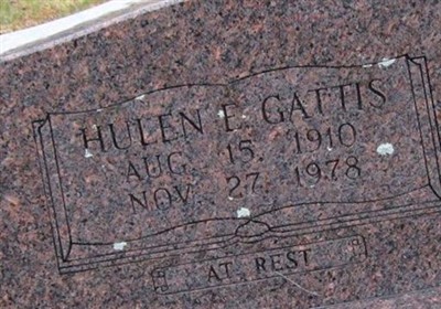 Hulen F Gattis on Sysoon
