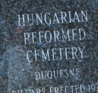 Hungarian Reformed Cemetery on Sysoon