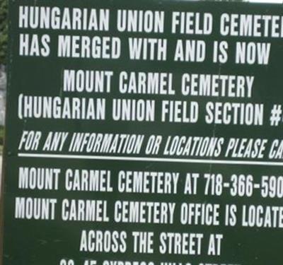 Hungarian Union Field Cemetery on Sysoon