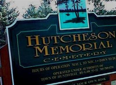 Hutcheson Memorial Cemetery on Sysoon