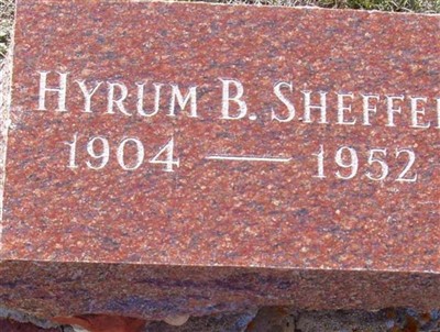 Hyrum B Sheffer on Sysoon