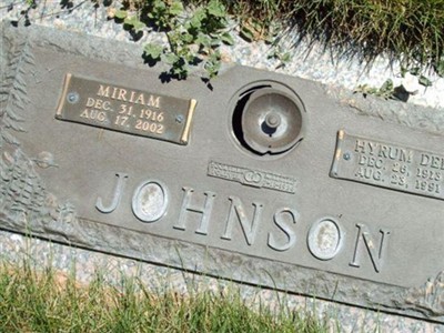 Hyrum Dee Johnson on Sysoon