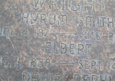 Hyrum S. Wright on Sysoon