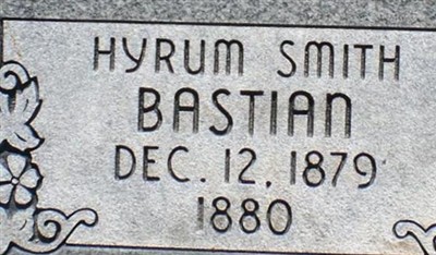 Hyrum Smith Bastian on Sysoon