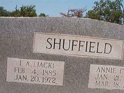 I A "Jack" Shuffield on Sysoon