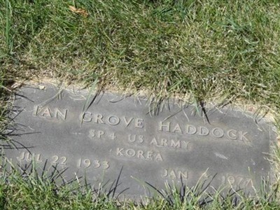 Ian Grove Haddock on Sysoon