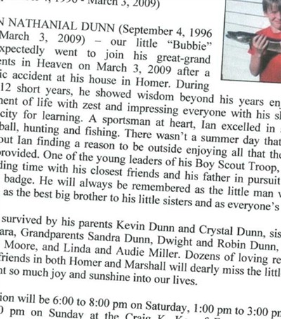 Ian Nathanial Dunn on Sysoon