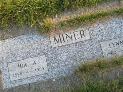 Ida A Miner on Sysoon