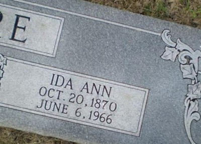 Ida Ann Moore on Sysoon