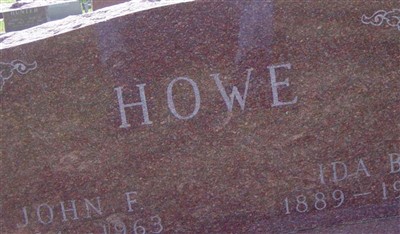Ida Belle Cox Howe on Sysoon