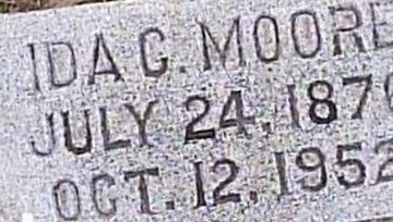 Ida C. Moore on Sysoon