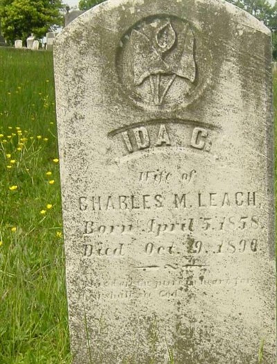 Ida C Rust Leach on Sysoon