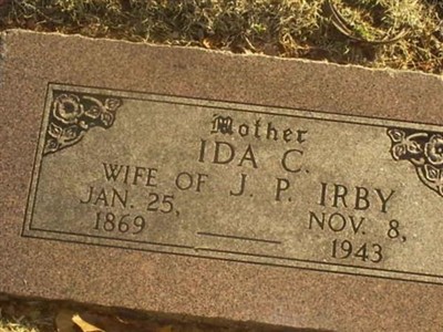 Ida Cornelius Wilkerson Irby on Sysoon