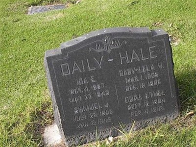 Ida E. Daily-Hale on Sysoon