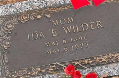 Ida E. Wilder on Sysoon
