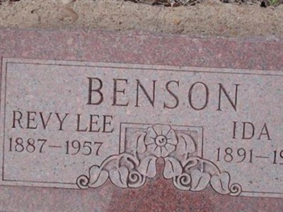 Ida I. Benson on Sysoon
