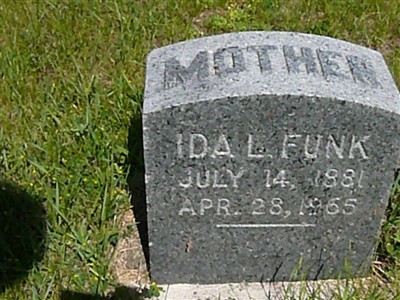 Ida L. Funk on Sysoon