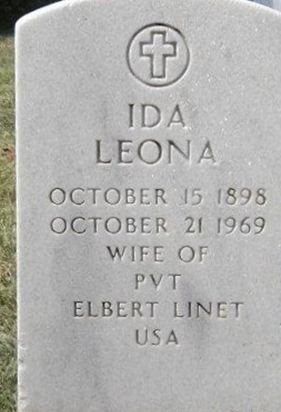 Ida Leona Linet on Sysoon