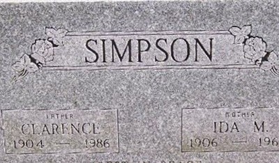 Ida M Simpson on Sysoon