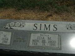 Ida M. Sims on Sysoon