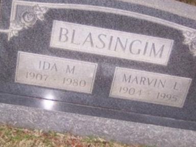 Ida M. Spann Blasingim on Sysoon