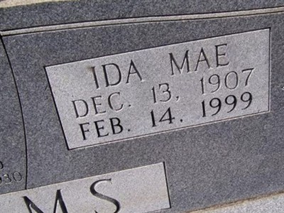 Ida Mae Garrett Helms on Sysoon