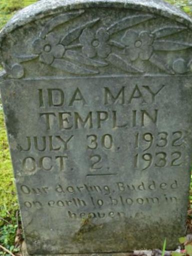 Ida May Templin on Sysoon