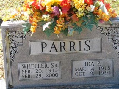 Ida P. Parris on Sysoon