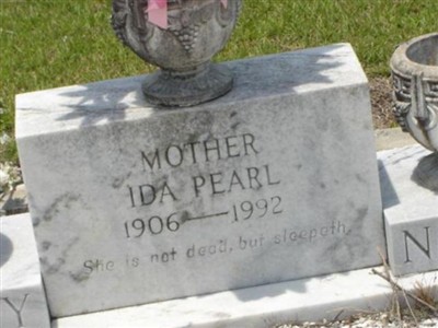 Ida Pearl (?) Moody-North on Sysoon