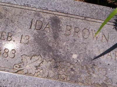 Ida Poteet Brown on Sysoon