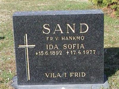 Ida Sofia Sand on Sysoon