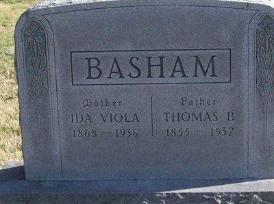 Ida Viola Basham on Sysoon