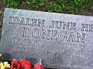 Idalen June Hey Donegan on Sysoon
