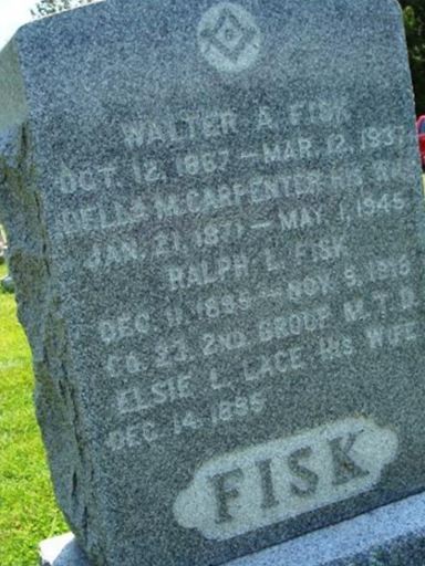 Idella M. Carpenter Fisk on Sysoon
