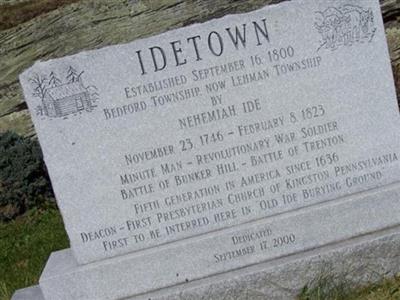 Idetown Cemetery on Sysoon