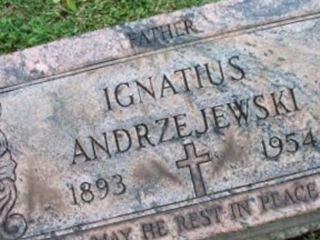 Ignatius Andrzejewski, Find a grave on Sysoon Ignatius Andrzejewski on Sysoon