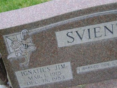 Ignatius J Svienty on Sysoon