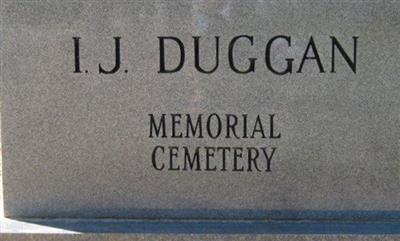 I. J. Duggan Memorial Cemetery on Sysoon