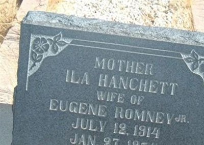 Ila Hanchett Romney on Sysoon