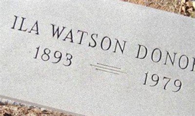 Ila Mae Watson Donoho on Sysoon