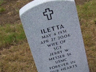 Iletta Mae Messer on Sysoon