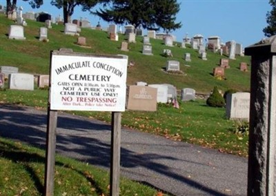 Immaculate Conception Cemetery on Sysoon